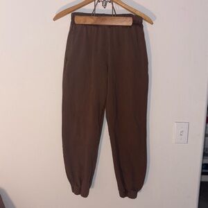Brandy Melville Brown Rosa Sweatpants